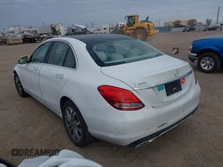 2017 Mercedes-Benz C 300 with VIN 55SWF4KB1HU230253, listed as a IAAI auction lot 41621762 with 138,299 mi miles and . Bid and sale history available at carsss.com. Image 3.