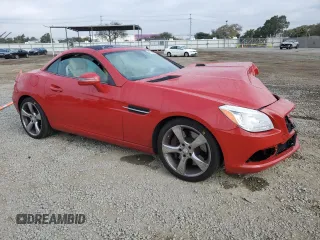 2012 Mercedes-Benz SLK-Class SLK 350 with VIN WDDPK5HA8CF023973, listed as a Copart auction lot 44275985 with 35,353 mi miles and Salvage Title. Bid and sale history available at carsss.com. Image 4.