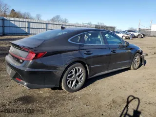 2022 Hyundai Sonata SEL with VIN KMHL64JA3NA226217, listed as a Copart auction lot 87853325 with 29,735 mi miles and Salvage Title. Bid and sale history available at carsss.com. Image 3.