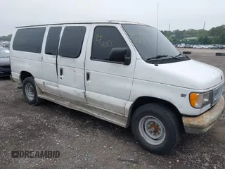 2001 Ford Econoline Passenger XL with VIN 1FBNE31L61HB12035, listed as a IAAI auction lot 42462850 with 73,797 mi miles and . Bid and sale history available at DreamBid. Image 1.