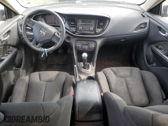 2013 Dodge Dart SE with VIN 1C3CDFAA1DD341843, listed as a Copart auction lot 54896925 with 121,019 mi miles and Salvage Title. Bid and sale history available at DreamBid. Image 8.