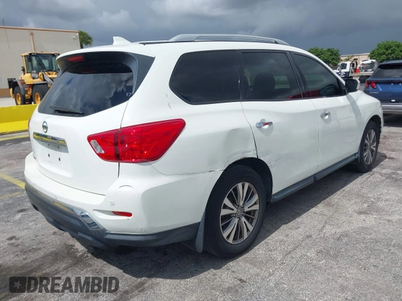 2019 Nissan Pathfinder SL with VIN 5N1DR2MN1KC625478, listed as a IAAI auction lot 42661668 with 98,287 mi miles and . Bid and sale history available at DreamBid. Image 4.