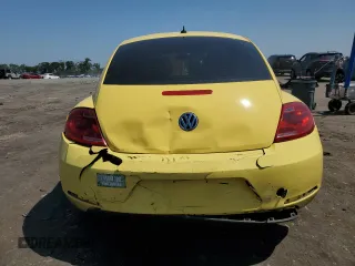 2015 Volkswagen Beetle Fleet Edition with VIN 3VWF17AT9FM635908, listed as a Copart auction lot 62085845 with 78,056 mi miles and Salvage title. Bid and sale history available at DreamBid. Image 6.