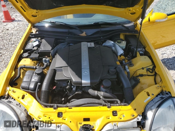 2001 Mercedes-Benz SLK 230/320 with VIN WDBKK65F61F191519, listed as a Copart auction lot 59205425 with 159,403 mi miles and Clean title. Bid and sale history available at DreamBid. Image 11.