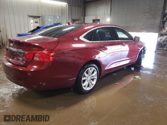 2017 Chevrolet Impala LT with VIN 1G1105SA5HU145359, listed as a Copart auction lot 47818995 with 195,247 mi miles and Salvage Title. Bid and sale history available at DreamBid. Image 3.