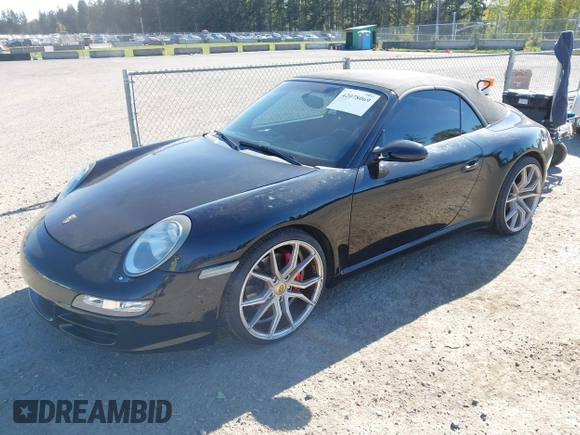 2006 Porsche 911 Carrera S with VIN WP0CB29926S766815, listed as a IAAI auction lot 42078069 with 76,580 mi miles. Bid and sale history available at carsss.com. Image 2.