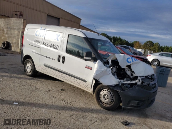 2016 Ram ProMaster City Cargo Tradesman z VIN ZFBERFAT2G6C74160, wystawiony jako Copart lot #76048003 z przebiegiem 102 522 mil mil oraz Szkoda całkowita • Salvage title. Historia ofert i sprzedaży dostępna na DreamBid. Obrazek 4.