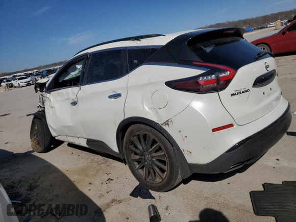 2023 Nissan Murano SV с VIN 5N1AZ2BS5PC110910, выставлен на аукционе Copart как лот 49446465 с пробегом Не указан миль и Списание • Salvage title. История ставок и продаж доступна на DreamBid. Изображение 2.