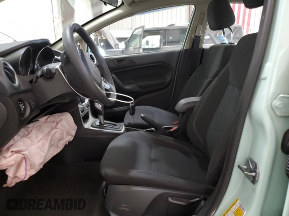 2017 Ford Fiesta SE with VIN 3FADP4BJ1HM130345, listed as a Copart auction lot 53096195 with 10,615 mi miles and Salvage Title. Bid and sale history available at carsss.com. Image 7.