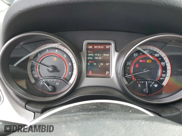 2018 Dodge Journey Crossroad with VIN 3C4PDDGG1JT422084, listed as a Copart auction lot 48117065 with 84,118 mi miles and Salvage Title. Bid and sale history available at DreamBid. Image 9.