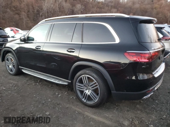 2024 Mercedes-Benz GLS 450 with VIN 4JGFF5KE7RB057873, listed as a Copart auction lot 81101344 with 18,749 mi miles and Salvage Title. Bid and sale history available at DreamBid. Image 2.