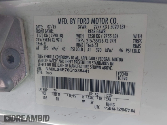 2016 Ford Transit Connect XL с VIN NM0LS6E76G1235441, выставлен на аукционе IAAI как лот 41657780 с пробегом 139 824 миль миль и . История ставок и продаж доступна на DreamBid. Изображение 9.