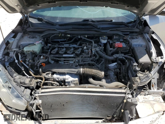 2017 Honda Civic EX-L with VIN 19XFC1F7XHE030606, listed as a Copart auction lot 56536095 with 101,465 mi miles and Salvage title. Bid and sale history available at DreamBid. Image 11.
