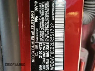 2020 Mercedes-Benz C 300 z VIN WDDWF8EB2LR551702, wystawiony jako Copart lot #63818215 z przebiegiem 53 975 mil mil oraz Szkoda całkowita • Salvage title. Historia ofert i sprzedaży dostępna na DreamBid. Obrazek 12.