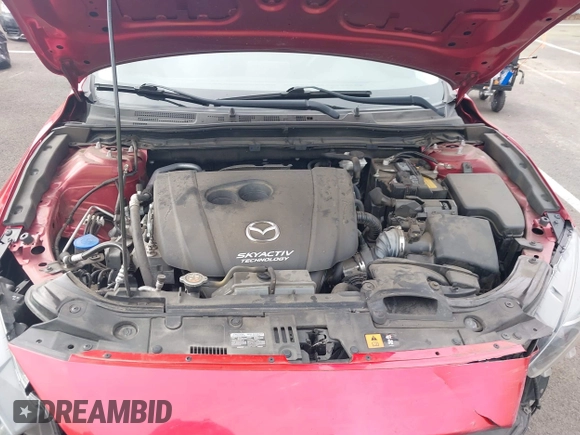 2018 Mazda 3 Touring with VIN 3MZBN1L33JM187560, listed as a IAAI auction lot 41692954 with 58,396 mi miles. Bid and sale history available at carsss.com. Image 10.