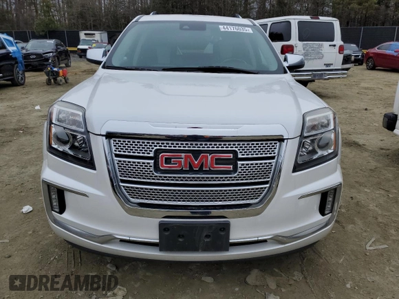 2017 GMC Terrain Denali with VIN 2GKFLVE34H6268980, listed as a Copart auction lot 44176035 with 77,483 mi miles and Salvage title. Bid and sale history available at DreamBid. Image 5.