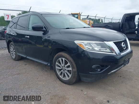 2015 Nissan Pathfinder SL z VIN 5N1AR2MM8FC633321, wystawiony jako IAAI lot #42521818 z przebiegiem 180 279 mil mil oraz . Historia ofert i sprzedaży dostępna na DreamBid. Obrazek 1.