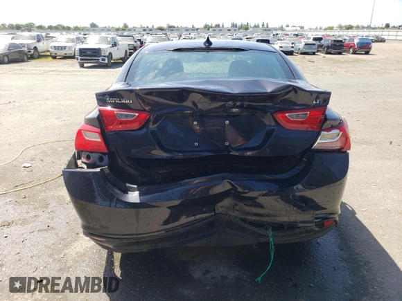 2023 Chevrolet Malibu LT with VIN 1G1ZD5ST3PF222306, listed as a Copart auction lot 54260635 with 37,734 mi miles and Non Repairable. Bid and sale history available at DreamBid. Image 6.
