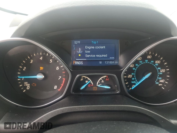 2014 Ford Escape SE с VIN 1FMCU9GX4EUC77108, выставлен на аукционе Copart как лот 57628895 с пробегом 131 804 миль миль и Чистый • Clean title. История ставок и продаж доступна на DreamBid. Изображение 9.