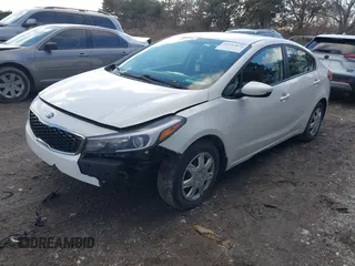 2017 Kia Forte LX with VIN 3KPFK4A77HE057175, listed as a IAAI auction lot 41232874 with 53,479 mi miles. Bid and sale history available at carsss.com. Image 18.