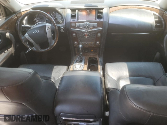 2017 Infiniti QX80 with VIN JN8AZ2NF1H9641902, listed as a Copart auction lot 59181515 with 188,681 mi miles and Salvage title. Bid and sale history available at DreamBid. Image 8.
