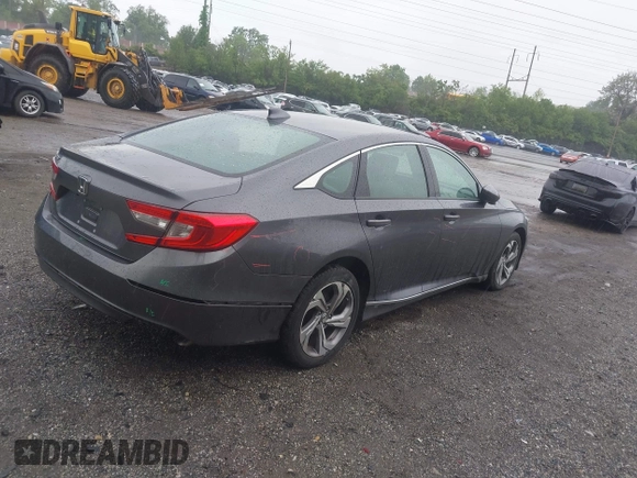 2018 Honda Accord EX-L z VIN 1HGCV1F54JA121134, wystawiony jako IAAI lot #42226157 z przebiegiem 50 888 mil mil oraz . Historia ofert i sprzedaży dostępna na DreamBid. Obrazek 4.