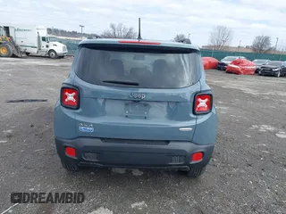 2017 Jeep Renegade Latitude with VIN ZACCJBBB1HPF58787, listed as a IAAI auction lot 41741197 with 93,678 mi miles. Bid and sale history available at carsss.com. Image 16.