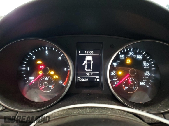 2014 Volkswagen Jetta TDI with VIN 3VWML7AJ5EM610664, listed as a Copart auction lot 60241915 with 126,602 mi miles and Salvage title. Bid and sale history available at DreamBid. Image 9.