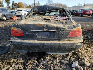 2000 BMW 7 Series 740iL with VIN WBAGH8346YDP11238, listed as a Copart auction lot 81122224 with 128,539 mi miles and Salvage Title. Bid and sale history available at carsss.com. Image 6.