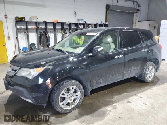 2008 Acura MDX with VIN 2HNYD282X8H509412, listed as a Copart auction lot 88977965 with 176,741 mi miles and Salvage Title. Bid and sale history available at DreamBid. Image 1.