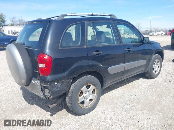 2005 Toyota RAV4 with VIN JTEHD20V450074717, listed as a IAAI auction lot 41856974 with 121,843 mi miles. Bid and sale history available at carsss.com. Image 4.