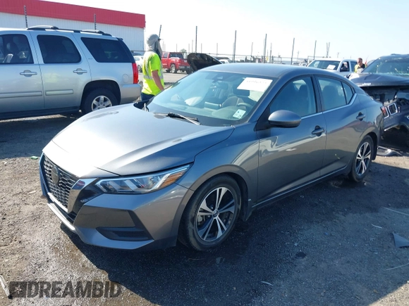 2020 Nissan Sentra SV with VIN 3N1AB8CV7LY245699, listed as a IAAI auction lot 41996373 with 35,625 mi miles and . Bid and sale history available at DreamBid. Image 17.