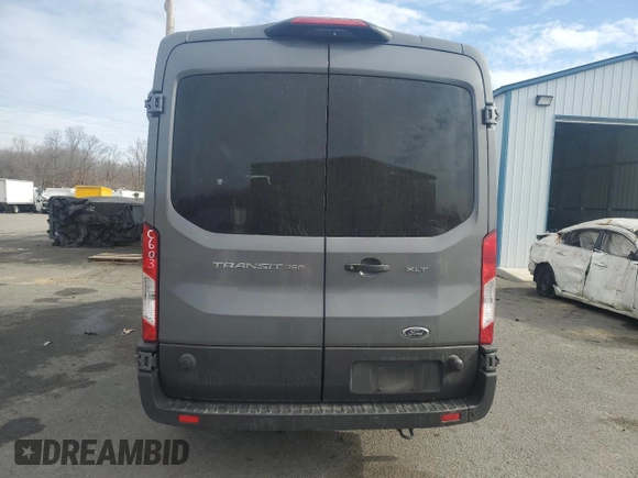 2024 Ford Transit Passenger XL with VIN 1FBAX2C83RKA49731, listed as a Copart auction lot 42985485 with 9,180 mi miles and Clean Title. Bid and sale history available at carsss.com. Image 6.