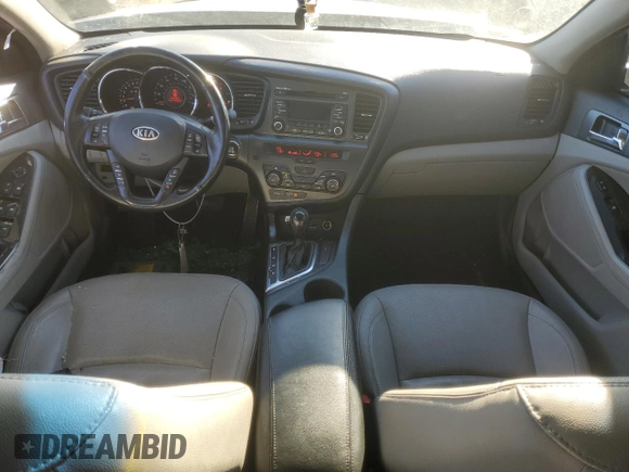 2012 Kia Optima EX with VIN 5XXGN4A66CG029239, listed as a Copart auction lot 43547215 with 171,662 mi miles and Salvage Title. Bid and sale history available at carsss.com. Image 8.