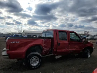 2002 Ford Super Duty F-250 XL with VIN 1FTNW21F92EB22834, listed as a Copart auction lot 46850875 with 156,769 mi miles and Salvage Title. Bid and sale history available at carsss.com. Image 3.