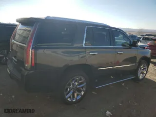 2017 Cadillac Escalade Premium Luxury with VIN 1GYS4CKJ0HR294537, listed as a Copart auction lot 83412724 with 80,424 mi miles and Salvage Title. Bid and sale history available at carsss.com. Image 3.