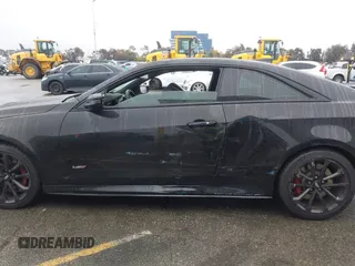 2019 Cadillac ATS-V with VIN 1G6AL1RY7K0126923, listed as a IAAI auction lot 41527035 with 18,067 mi miles. Bid and sale history available at carsss.com. Image 13.