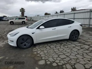 2023 Tesla Model 3 с VIN 5YJ3E1EA0PF581937, выставлен на аукционе Copart как лот 53394755 с пробегом 56 849 миль миль и Списание • Salvage title. История ставок и продаж доступна на DreamBid. Изображение 1.