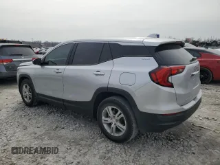 2020 GMC Terrain SLE with VIN 3GKALMEV2LL310119, listed as a Copart auction lot 49247265 with 77,114 mi miles and Salvage Title. Bid and sale history available at DreamBid. Image 2.