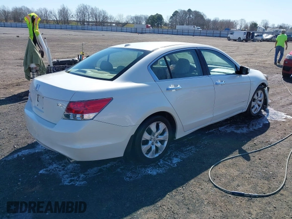 2009 Honda Accord EX-L with VIN 1HGCP36889A047955, listed as a IAAI auction lot 41777326 with 80,312 mi miles and . Bid and sale history available at DreamBid. Image 4.