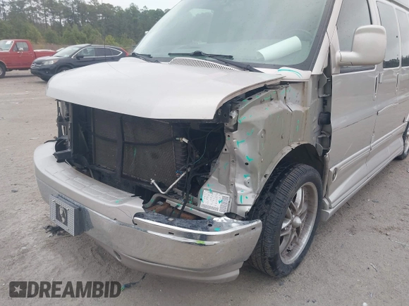 2006 Chevrolet Express Passenger with VIN 1GBFG15T161152066, listed as a IAAI auction lot 41734299 with 95,443 mi miles and . Bid and sale history available at DreamBid. Image 6.