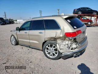 2015 Jeep Grand Cherokee Summit with VIN 1C4RJEJG9FC952192, listed as a Copart auction lot 63714045 with 147,732 mi miles and Salvage title. Bid and sale history available at DreamBid. Image 2.
