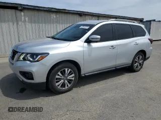 2019 Nissan Pathfinder SL z VIN 5N1DR2MN3KC605538, wystawiony jako Copart lot #54430485 z przebiegiem 104 677 mil mil oraz Czysty tytuł • Clean title. Historia ofert i sprzedaży dostępna na DreamBid. Obrazek 1.