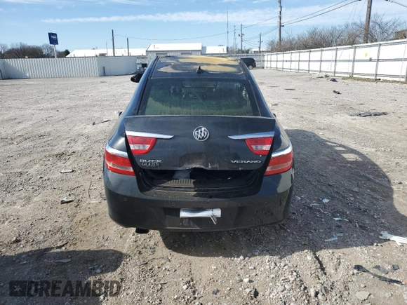 2014 Buick Verano Leather Group with VIN 1G4PS5SK9E4127703, listed as a Copart auction lot 48864905 with 0 mi miles and Salvage Title. Bid and sale history available at carsss.com. Image 6.