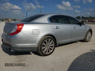 2013 Lincoln MKS EcoBoost with VIN 1LNHL9FT4DG617152, listed as a Copart auction lot 53295465 with 167,828 mi miles and Clean Title. Bid and sale history available at carsss.com. Image 3.