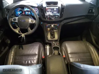 2015 Ford Escape Titanium with VIN 1FMCU0J93FUA27138, listed as a Copart auction lot 48378785 with 95,777 mi miles and Salvage Title. Bid and sale history available at carsss.com. Image 8.