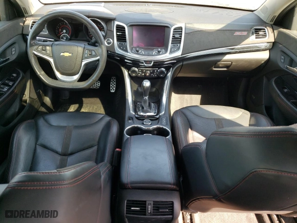 2017 Chevrolet SS with VIN 6G3F15RW0HL300128, listed as a Copart auction lot 66789114 with 63,611 mi miles and Salvage Title. Bid and sale history available at carsss.com. Image 8.