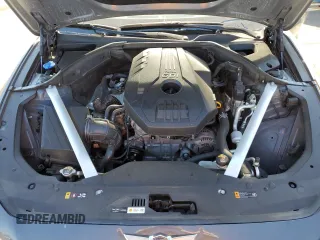 2021 Genesis G70 2.0T with VIN KMTG34LA4MU077004, listed as a Copart auction lot 71836194 with 51,624 mi miles and Salvage Title. Bid and sale history available at DreamBid. Image 11.
