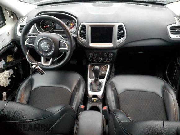 2018 Jeep Compass Altitude with VIN 3C4NJDBBXJT331696, listed as a Copart auction lot 44139355 with 107,443 mi miles and Salvage Title. Bid and sale history available at carsss.com. Image 8.