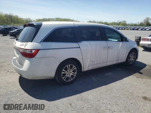 2012 Honda Odyssey EX-L with VIN 5FNRL5H64CB012954, listed as a Copart auction lot 54852625 with 233,114 mi miles and Clean Title. Bid and sale history available at carsss.com. Image 3.